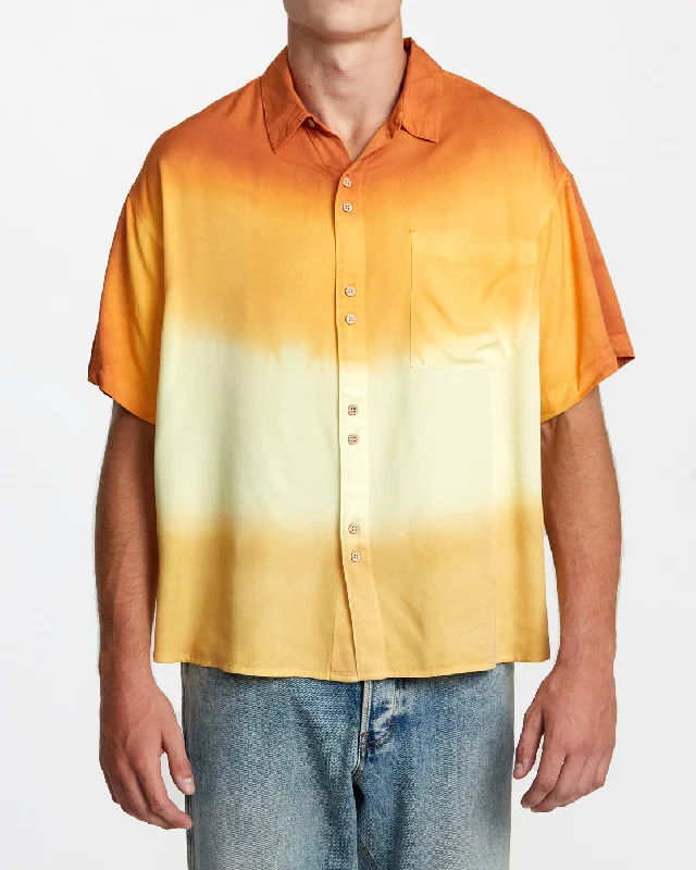 Rose Machado Swami Short Sleeve Shirt - Lemon Meringue