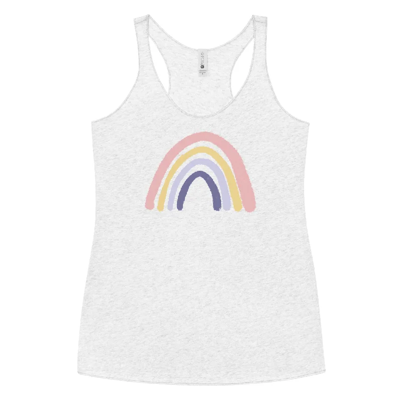 Watercolor Rainbow Tank