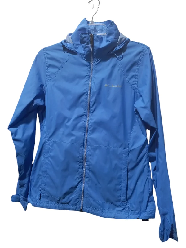 Athletic Jacket By Columbia In Blue, Size: S