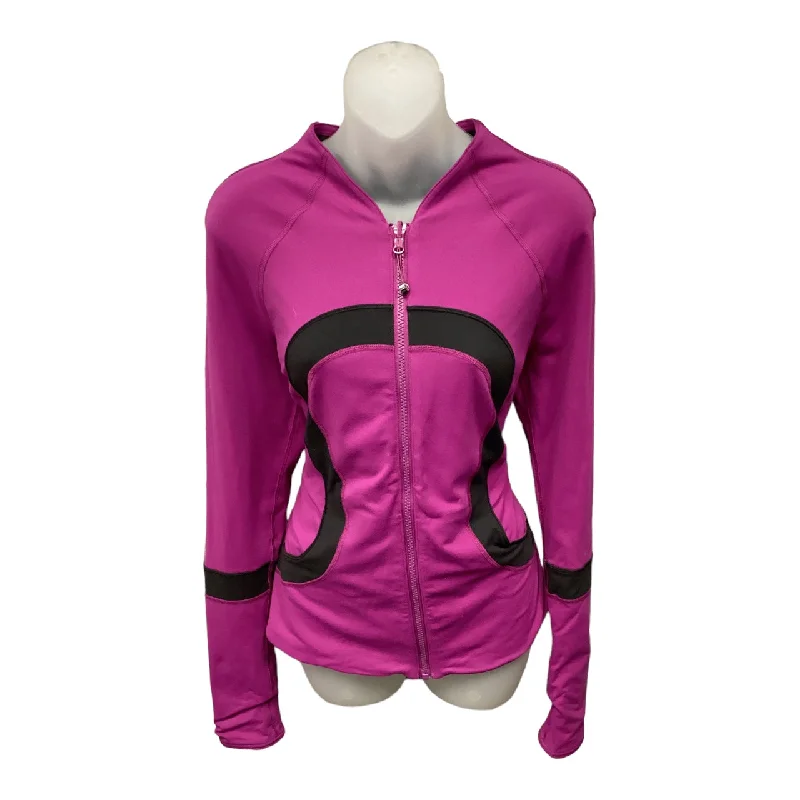 Athletic Jacket By Lululemon In Purple, Size: S