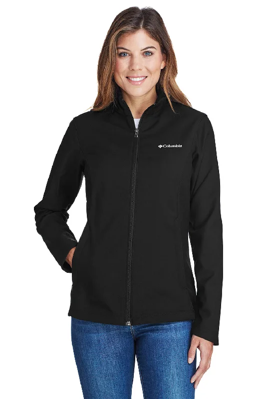 Columbia Womens Kruser Ridge Wind & Water Resistant Full Zip Jacket - Black