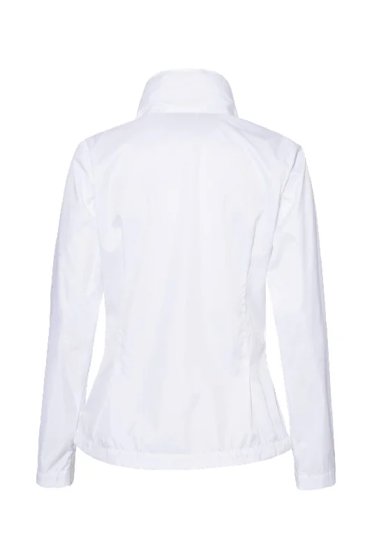 Columbia Womens Switchback III Water Resistant Full Zip Hooded Jacket - White - NEW