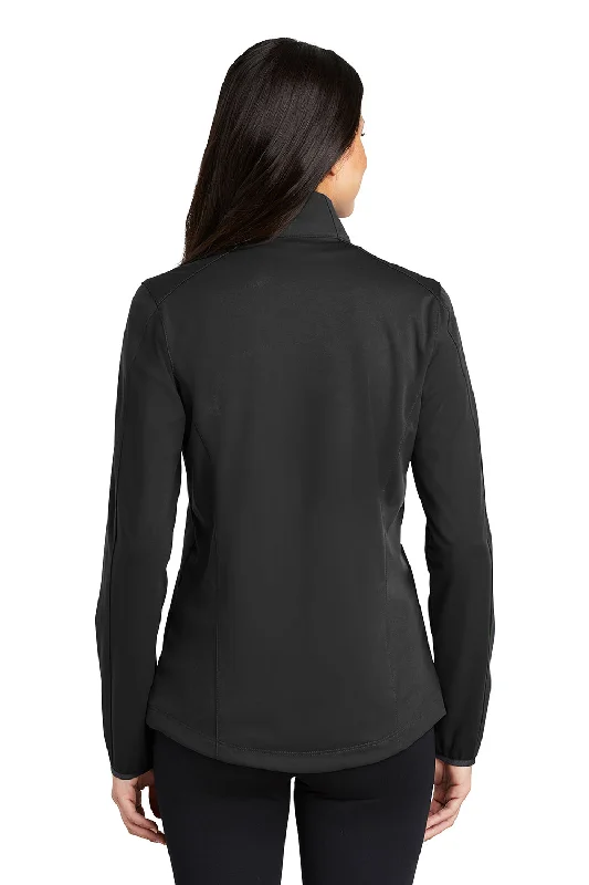 Port Authority Womens Active Wind & Water Resistant Full Zip Jacket - Deep Black