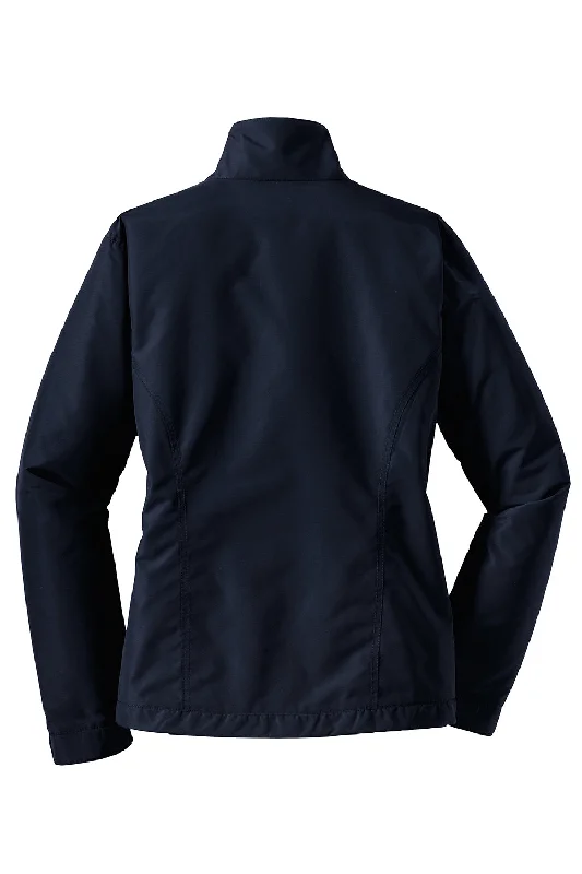 Port Authority Womens Challenger Wind & Water Resistant Full Zip Jacket - True Navy Blue