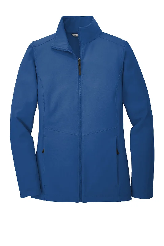 Port Authority Womens Collective Wind & Water Resistant Full Zip Jacket - Night Sky Blue