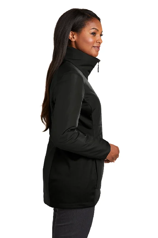 Port Authority Womens Collective Wind & Water Resistant Full Zip Jacket - Deep Black