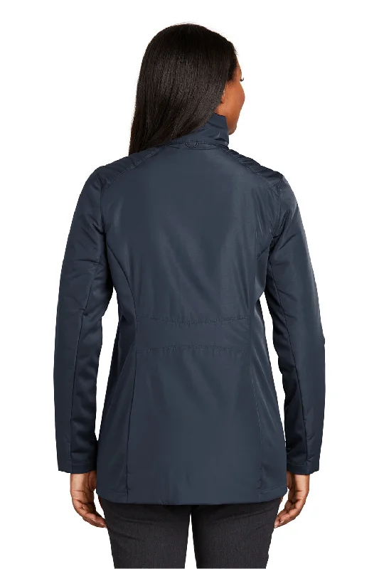 Port Authority Womens Collective Wind & Water Resistant Full Zip Jacket - River Navy Blue