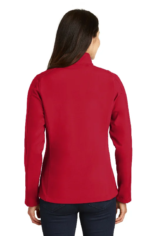 Port Authority Womens Core Wind & Water Resistant Full Zip Jacket - Rich Red