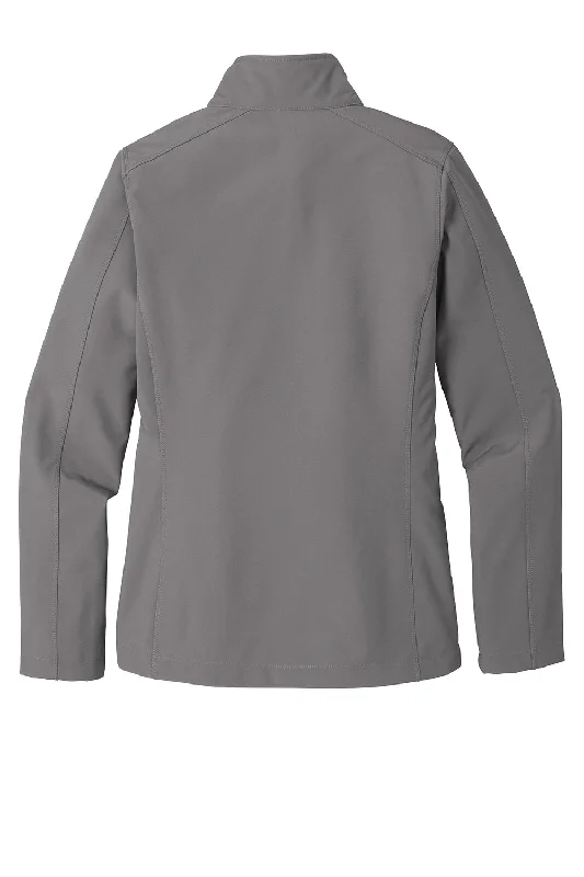 Port Authority Womens Core Wind & Water Resistant Full Zip Jacket - Deep Smoke Grey