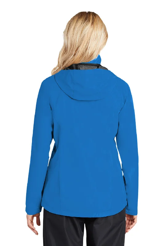 Port Authority Womens Torrent Waterproof Full Zip Hooded Jacket - Direct Blue