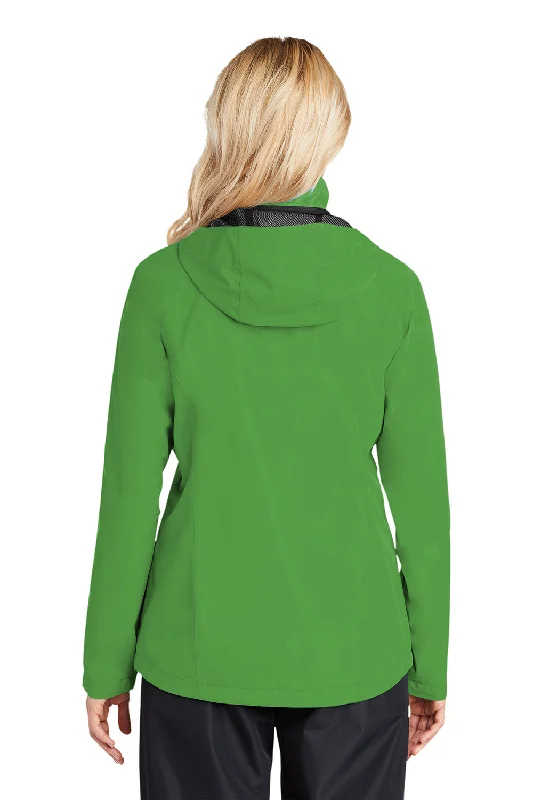 Port Authority Womens Torrent Waterproof Full Zip Hooded Jacket - Vine Green