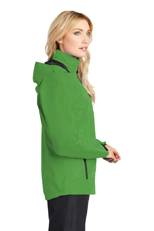 Port Authority Womens Torrent Waterproof Full Zip Hooded Jacket - Vine Green