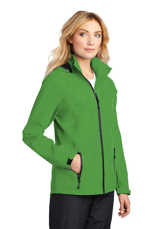 Port Authority Womens Torrent Waterproof Full Zip Hooded Jacket - Vine Green