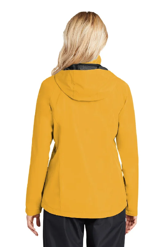 Port Authority Womens Torrent Waterproof Full Zip Hooded Jacket - Slicker Yellow