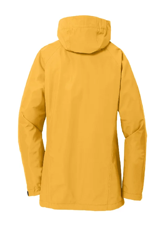 Port Authority Womens Torrent Waterproof Full Zip Hooded Jacket - Slicker Yellow