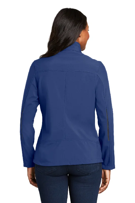 Port Authority Womens Welded Wind & Water Resistant Full Zip Jacket - Estate Blue