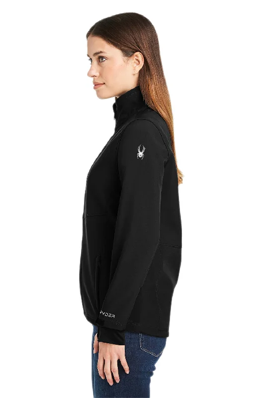 Spyder Womens Touring Full Zip Jacket - Black