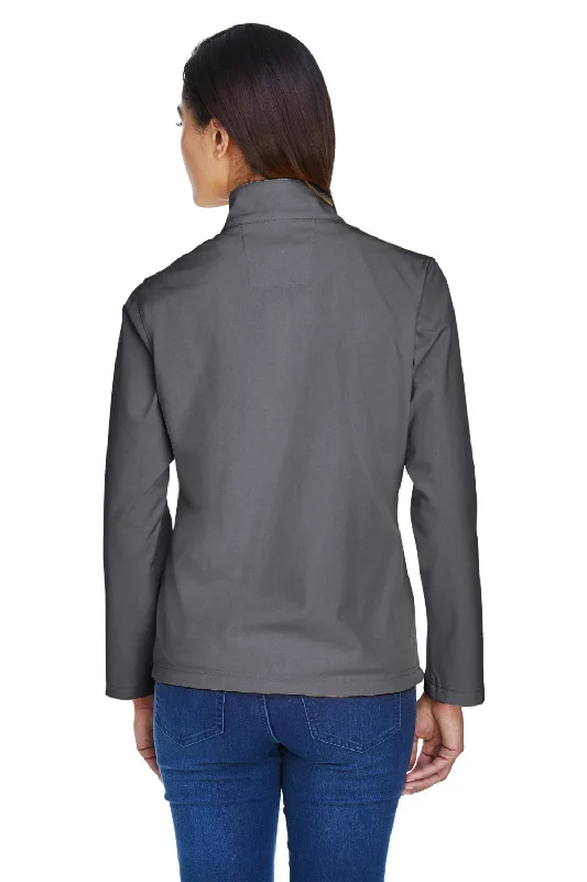 Team 365 Womens Leader Windproof & Waterproof Full Zip Jacket - Graphite Grey