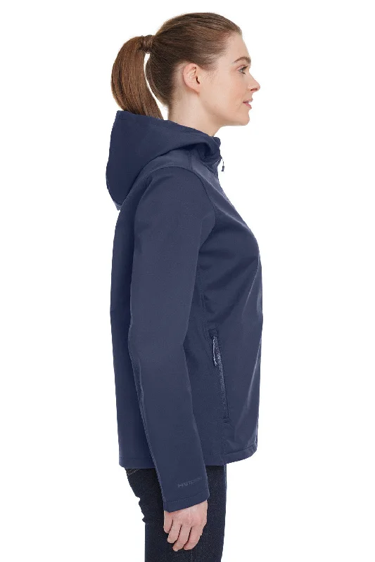 Under Armour Womens CGI Shield 2.0 Windproof & Waterproof Full Zip Hooded Jacket - Midnight Navy Blue