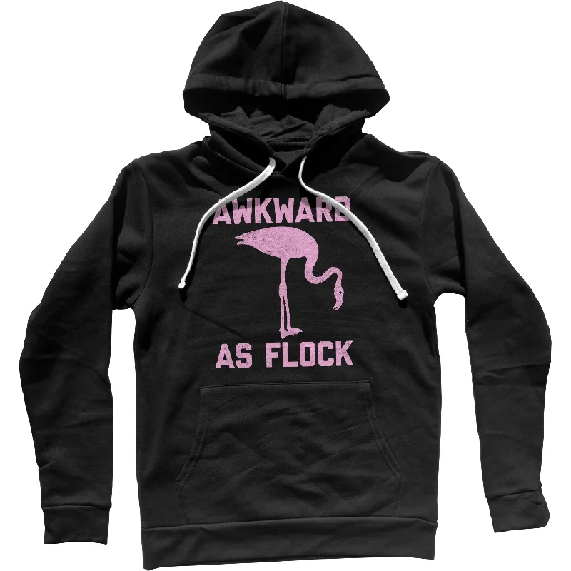 Awkward as Flock Flamingo Unisex Hoodie