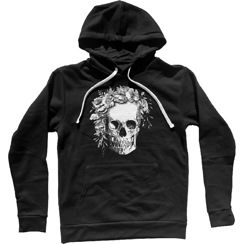 Floral Skull Unisex Hoodie