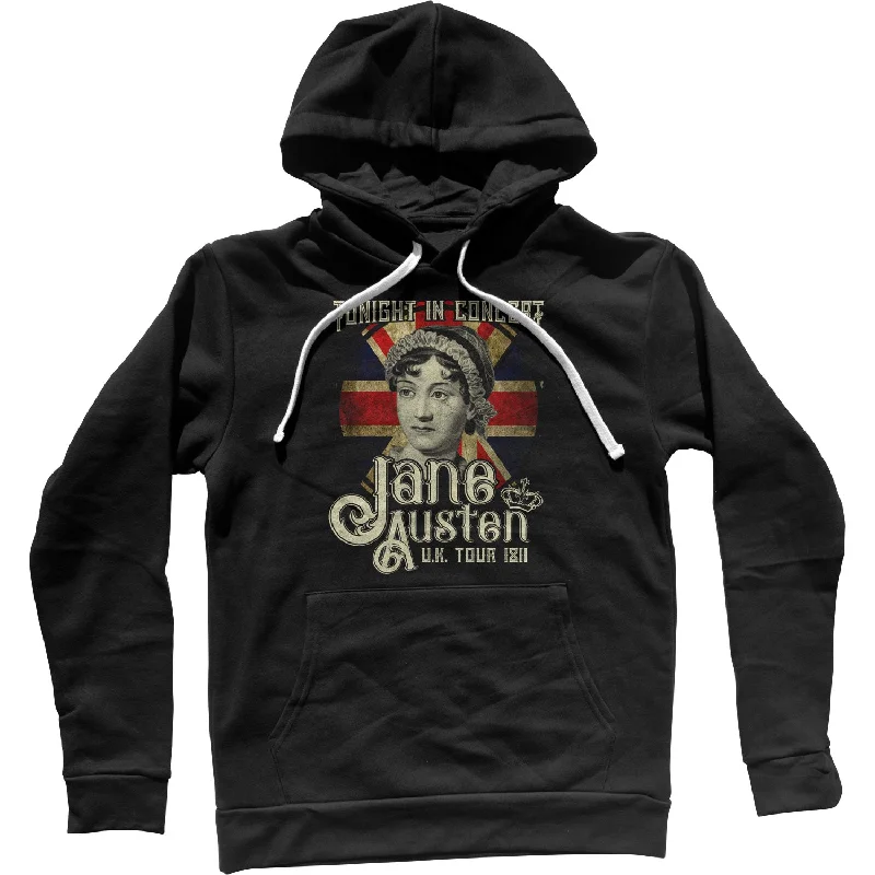 Jane Austen Rock and Roll UK Tour Unisex Hoodie