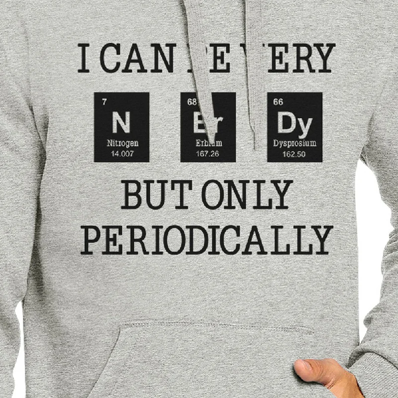 Nerdy Periodically Grey Hoodie