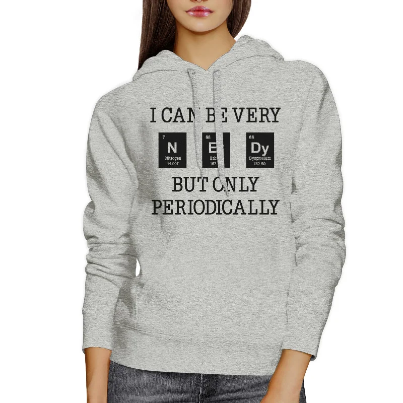 Nerdy Periodically Grey Hoodie