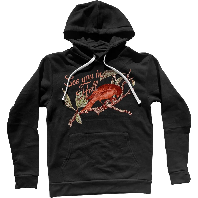 See You In Hell Bird Unisex Hoodie