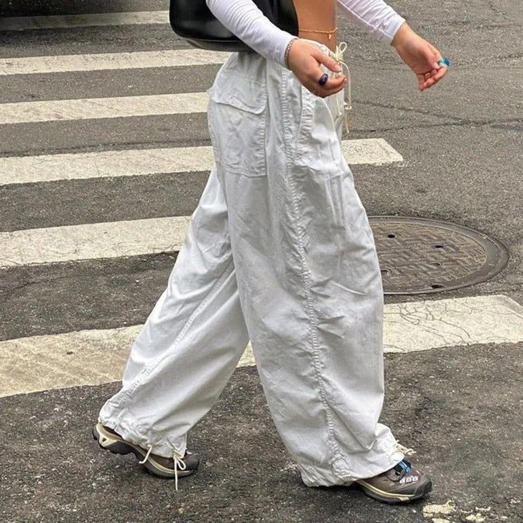 Cali Cotton Parachute Pants