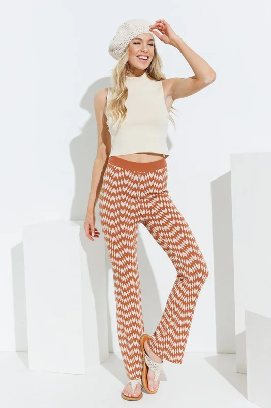 Chestnut Knit Pants