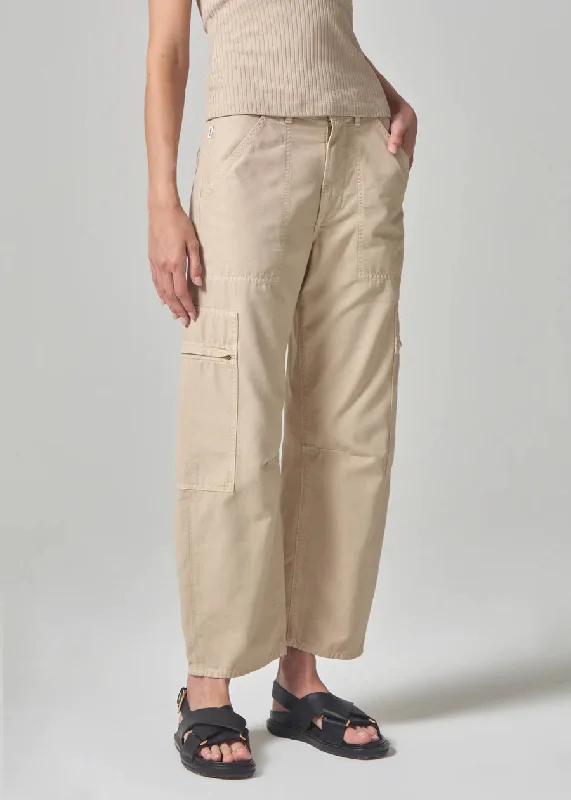 Marcelle Low Slung Cargo In Sateen