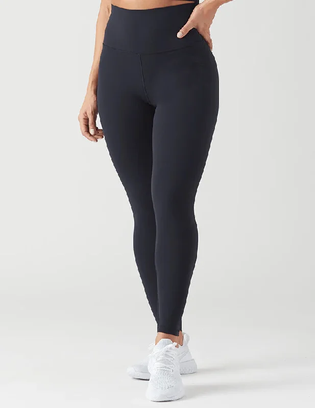 Glyder: High Waist Black Pure Leggings