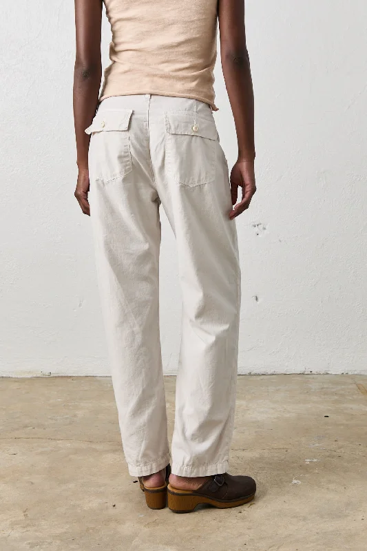 KENNEDY TROUSER / SOFT WHITE