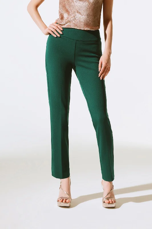 Scuba Crepe Straight Pull-On Pants