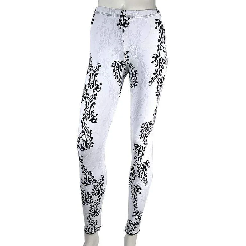 White Popi Leggings