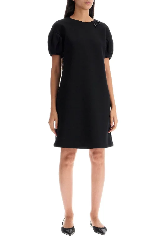 's Max Mara Mini Scuba Jersey Dress In Classic Floral Mini Dress