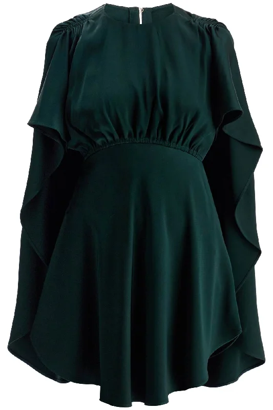 Zimmermann Women's 'Eden' Mini Cape Dress Elegant Off-Shoulder Dress Mini
