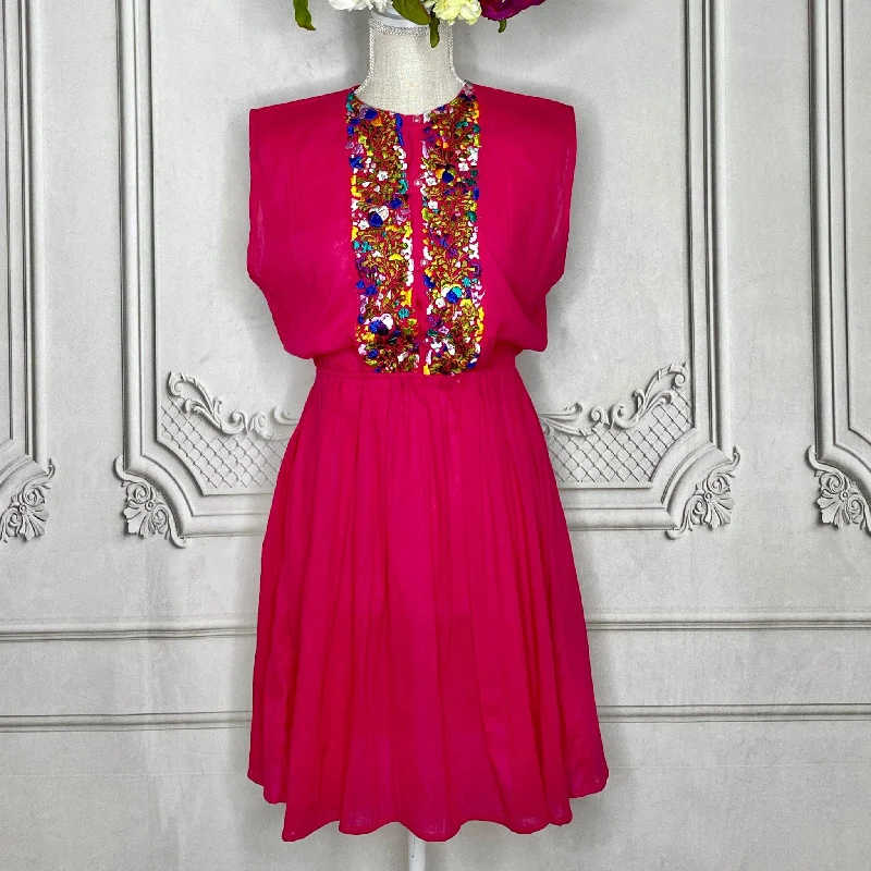 San Antonino Mini Gauze Dress Stylish Sweetheart Mini Dress