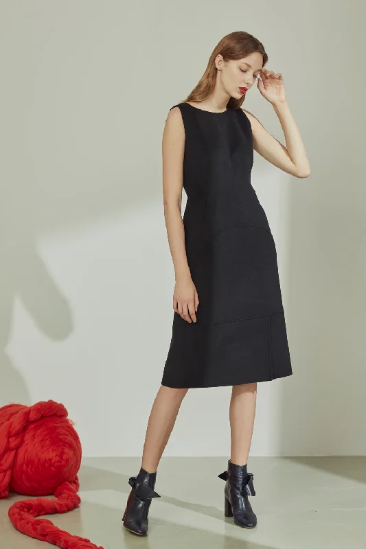 Mini pure cashmere dress Trendy Cut-Out Mini Dress