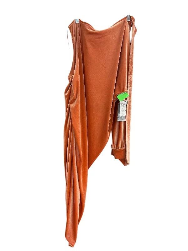 Dress Party Long By Bar Iii In Peach, Size: 1x Tunics Luxurious premium