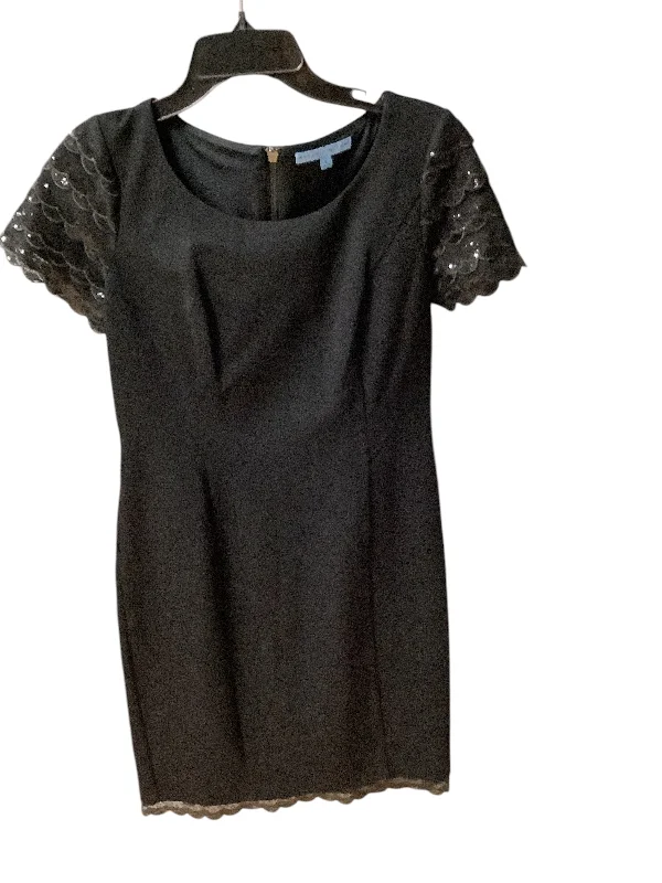 Dress Party Short By Antonio Melani In Black, Size: 6 High-Low Hemline Casual