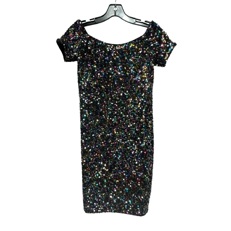 Dress Party Short By Gianni Bini In Multi-colored, Size: 4 empire Waist empire