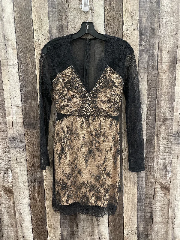 Dress Party Short By Lush In Black, Size: M Sequined Elegant Party