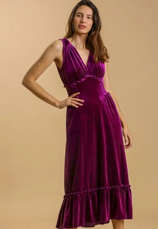 Dinner Party Velvet Dress Tunics Formal black