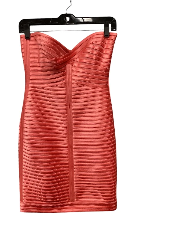 Dress Party Short By Bcbgmaxazria In Peach, Size: 6 Tunics Recommended stylist
