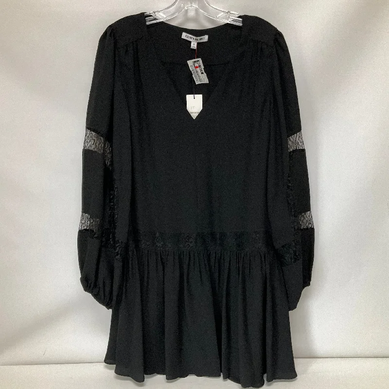 Dress Party Short By Elizabeth And James In Black, Size: 6 Pencil Length Work