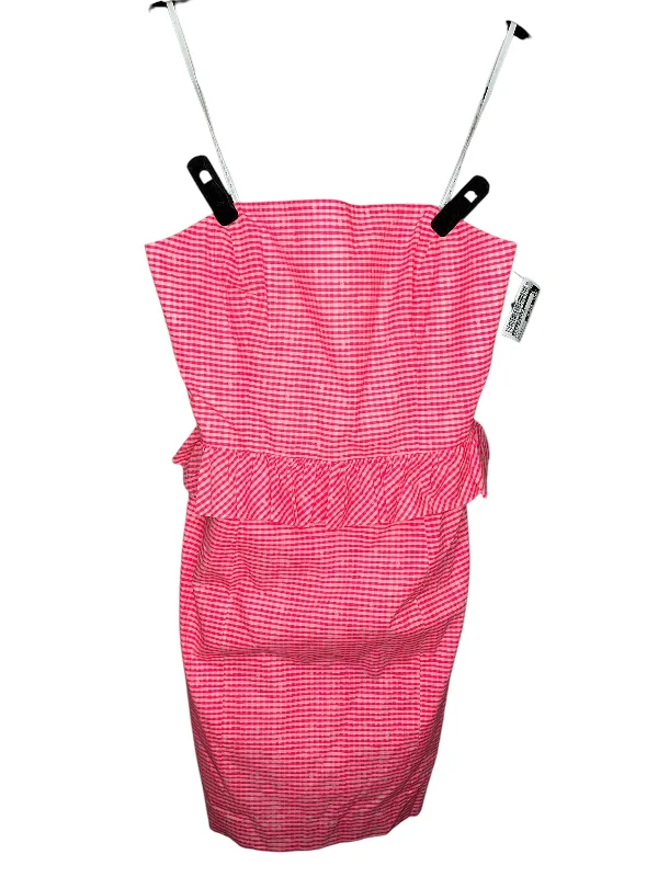 Dress Party Short By Lilly Pulitzer In Pink, Size: 10 Tunics Cozy comfortable