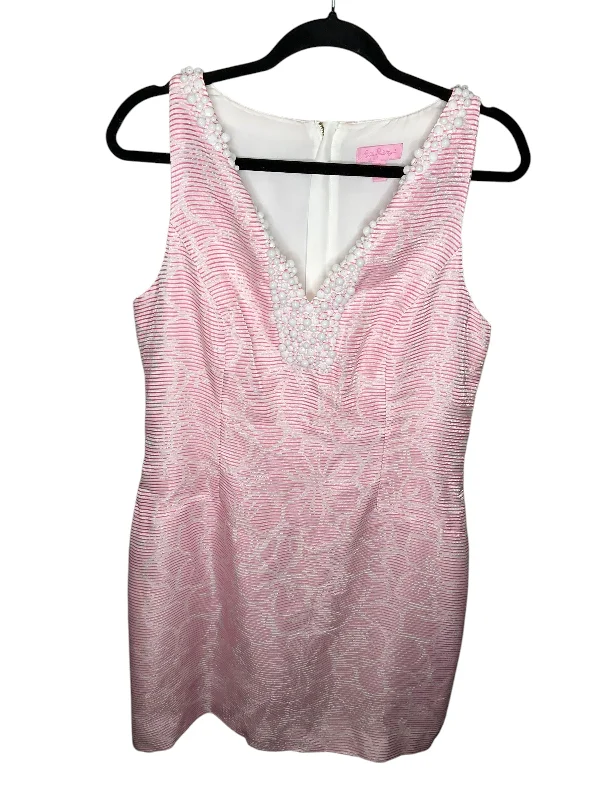 Dress Party Short By Lilly Pulitzer In Pink, Size: 12 Tunics Practical durable