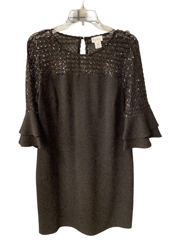 Dress Party Short By Nicole Michelle In Black, Size: 14 Shift Classic Vintage